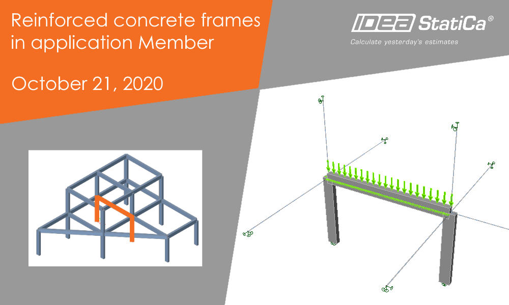 Reinforced Concrete Frames In Application Member | IDEA StatiCa